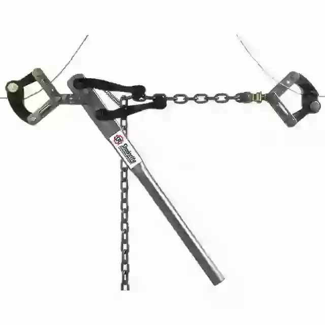 Chain Strainer Fence Stretcher Tool – 120cm Capacity, 800kg Max Load, For Barbed & Plain Wire